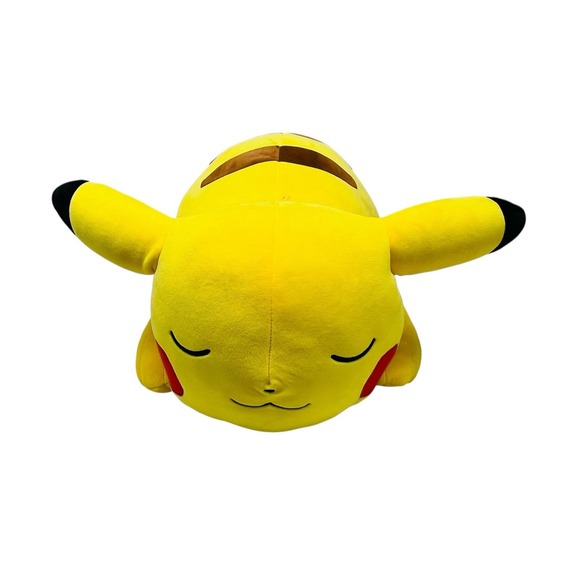 Pokemon 2023 Jumbo Sleeping Pikachu 18" Plush Very Soft Stuffed Pillow Buddy Toy - Picture 3 of 16